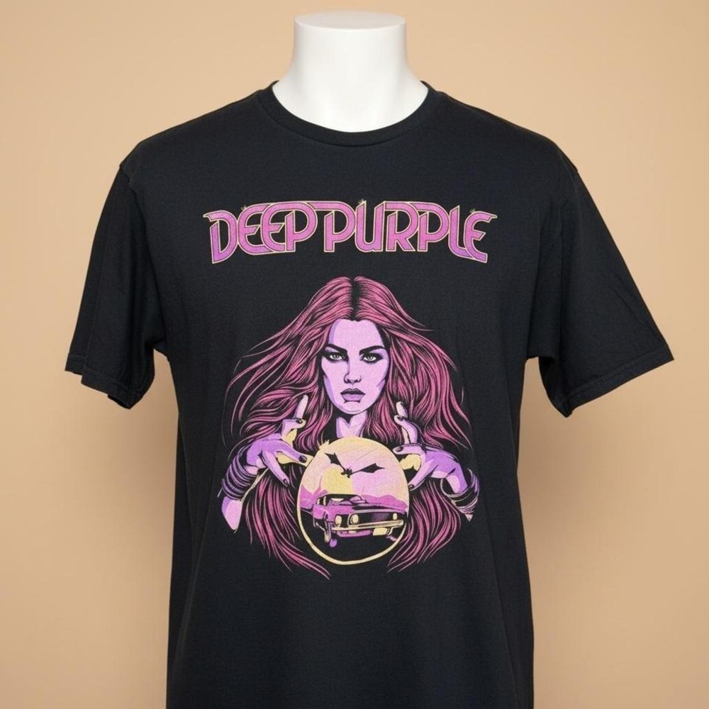 Deep Purple 2023 North American Tour Tee Shirt 2XL Pre-Owned